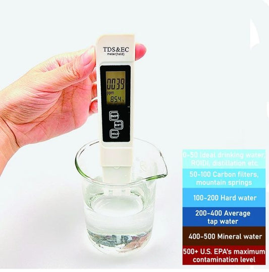 SurtiWala.pk™ - Ec Tds Water Quality Monitor Purity Measure Tool [FREE DELIVERY]