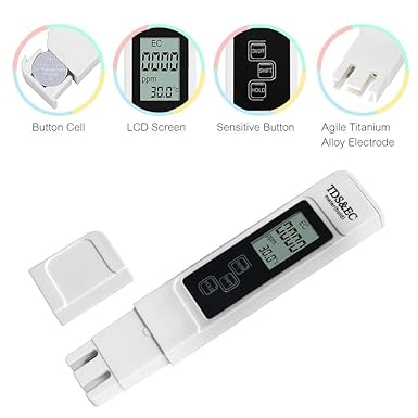 SurtiWala.pk™ - Ec Tds Water Quality Monitor Purity Measure Tool [FREE DELIVERY]