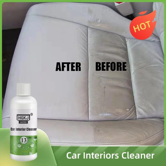 SurtiWala.pk™ - Hgkj 13 Car Leather Seat Interiors Cleaner plastic Foam Cleaner