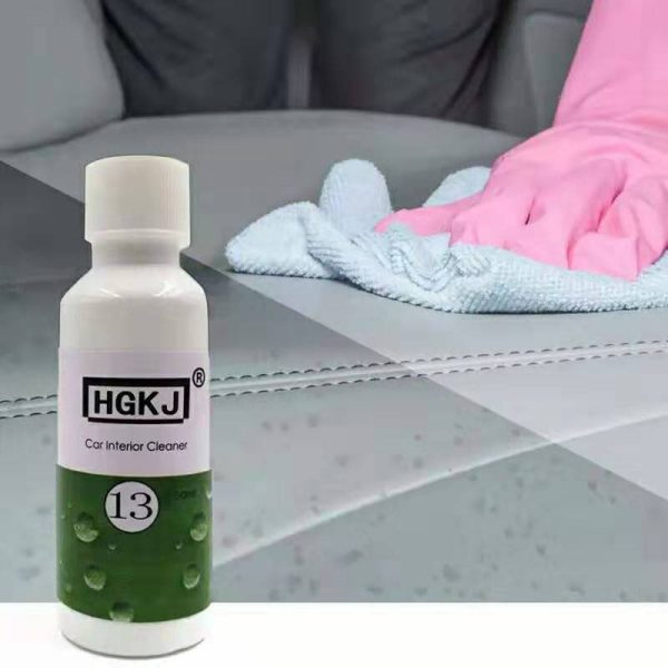 SurtiWala.pk™ - Hgkj 13 Car Leather Seat Interiors Cleaner plastic Foam Cleaner