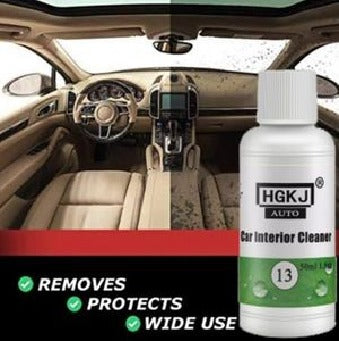 SurtiWala.pk™ - Hgkj 13 Car Leather Seat Interiors Cleaner plastic Foam Cleaner