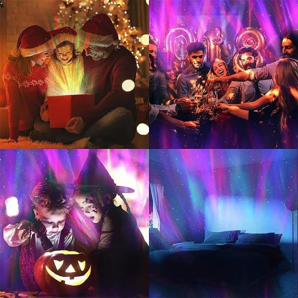 SurtiWala.pk™ - Led Starry Galaxy Projector Night Light Gift Light ( With Remote )