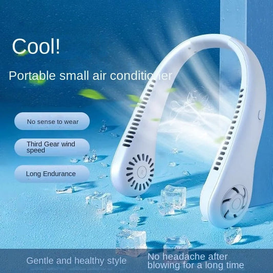 SurtiWala.pk™ - Rechargeable Air Cooler 3 Speed Neck Fan