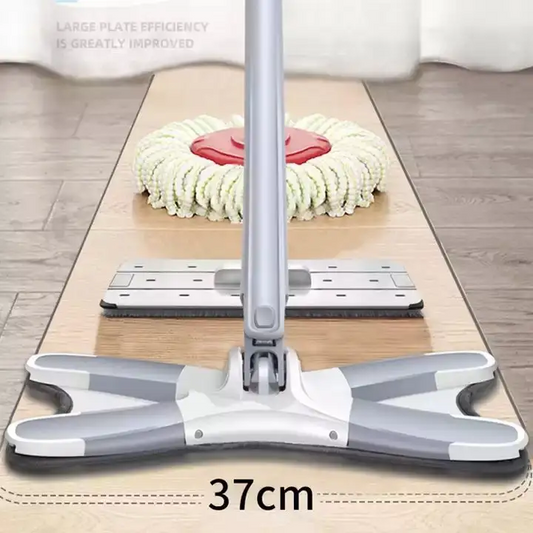 SurtiWala.pk™ - X-Shaped Mop With Steel Handle