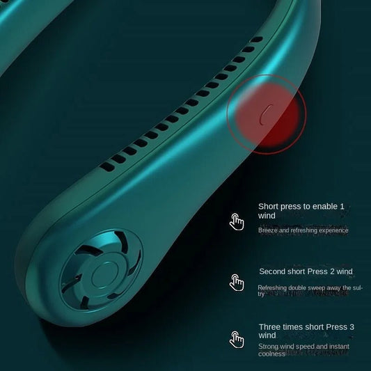 SurtiWala.pk™ - Rechargeable Air Cooler 3 Speed Neck Fan