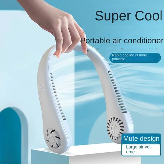 SurtiWala.pk™ - Rechargeable Air Cooler 3 Speed Neck Fan