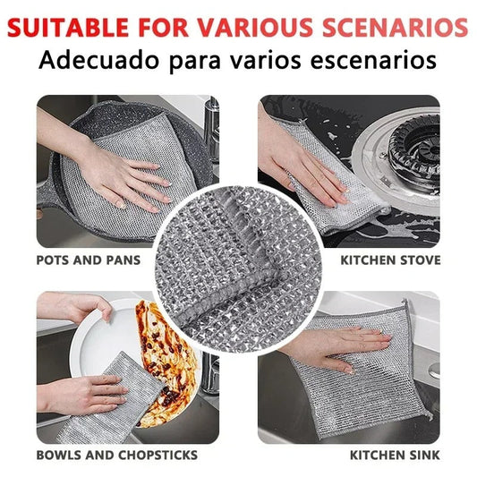 SurtiWala.pk™ - Pack Of 10 - Magic Cleaning Cloth