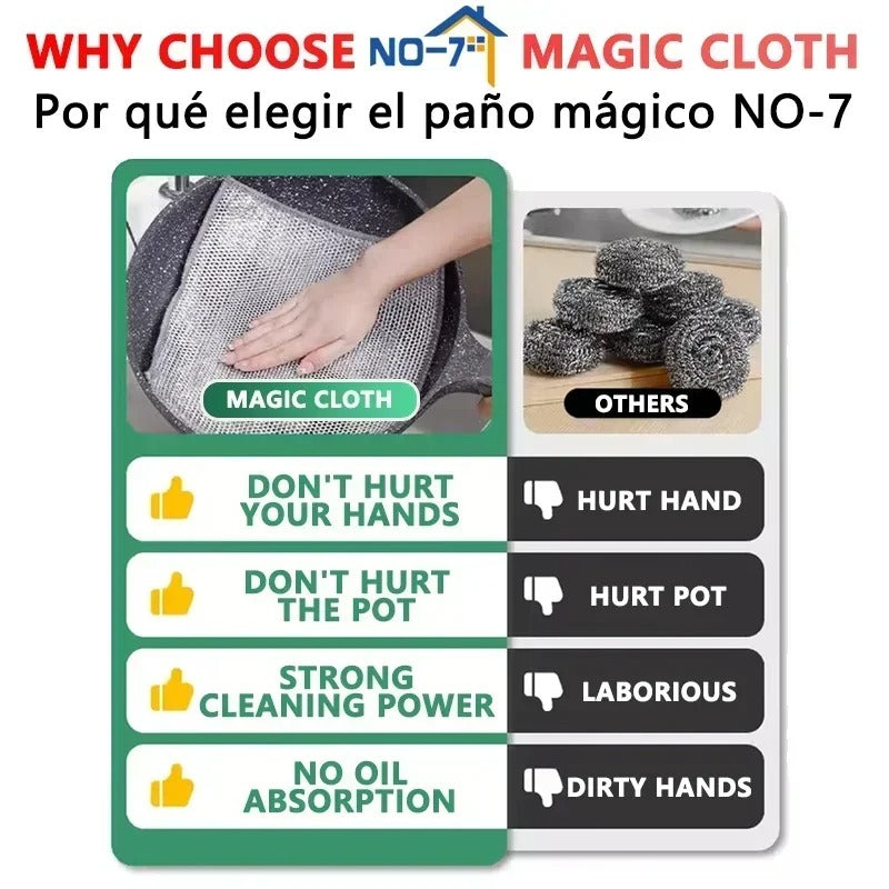 SurtiWala.pk™ - Pack Of 10 - Magic Cleaning Cloth