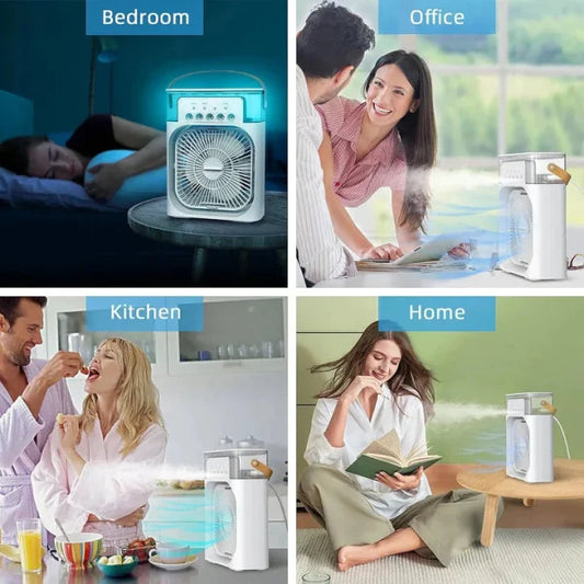 SurtiWala.pk™ - 3 In 1 Air Humidifier Water Cooling Fan